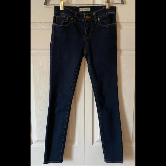 Madewell Dark Wash “Skinny Skinny” Jeans, Brand New, Size 25 - Picture 2 of 6